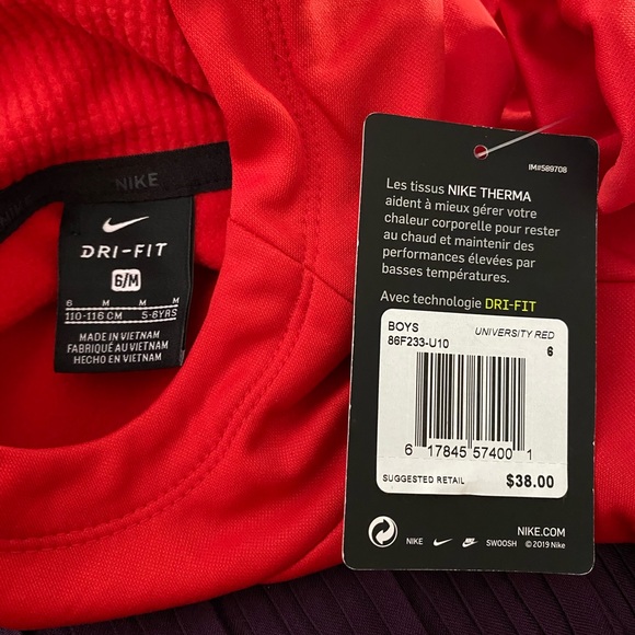 Nike Kids Boy's Therma Fleece Pullover Hoodie - Picture 4 of 4